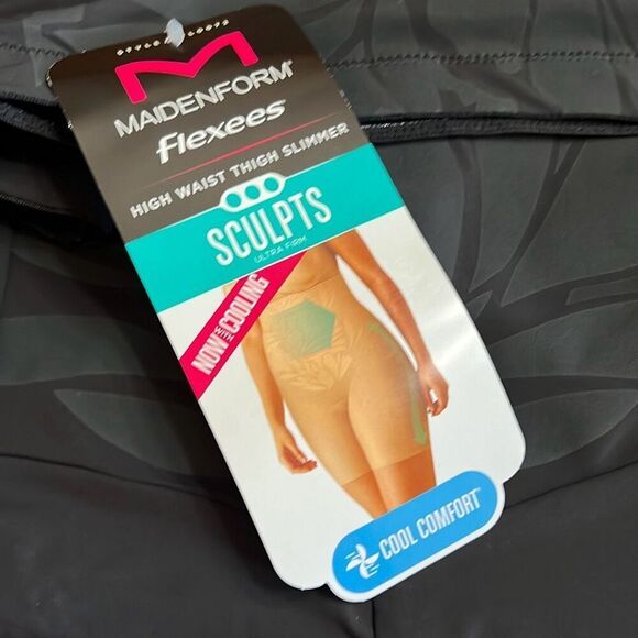 Maidenform Cooling Shapewear 3XL LYCRA Flexees Hi-Waist Sculpting Thigh Slimmer - Picture 9 of 12